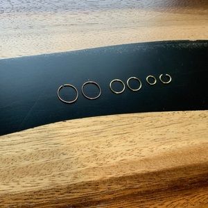 Gold Hugger Earrings